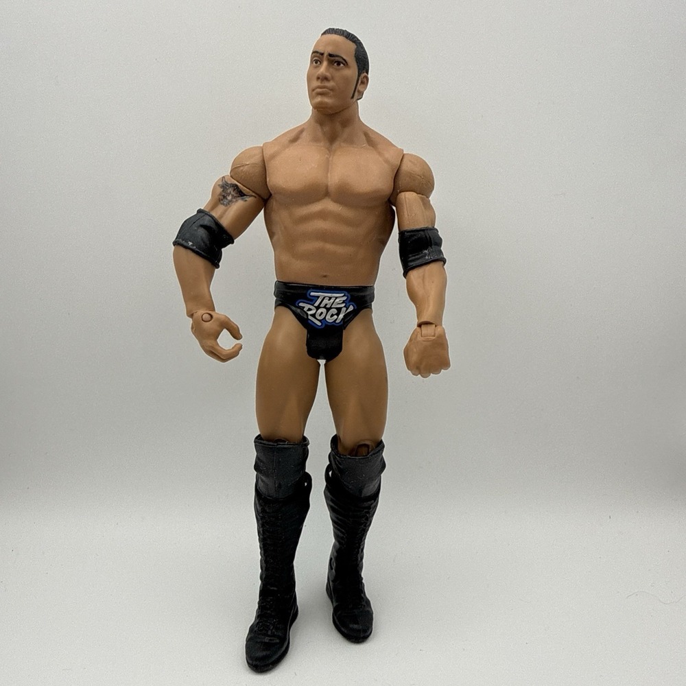 2011 WWE Mattel Elite Series 16 The Rock Wrestling Action Figure Toy WWF